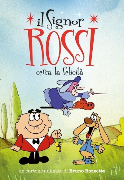 Poster for the movie Mr. Rossi Looks for Happiness