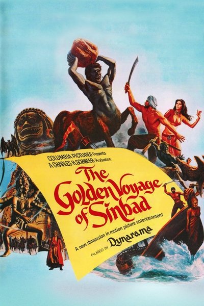 Poster for the movie The Golden Voyage of Sinbad