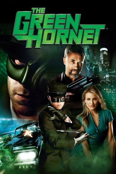 Poster for the movie The Green Hornet