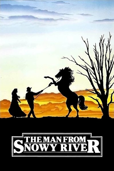 Poster for the movie The Man from Snowy River