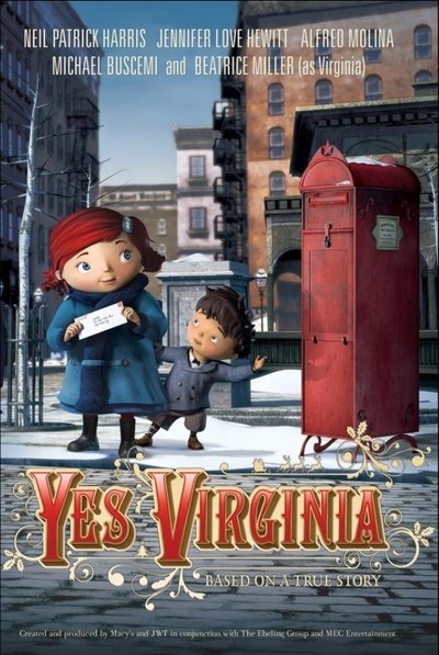 Poster for the movie Yes, Virginia