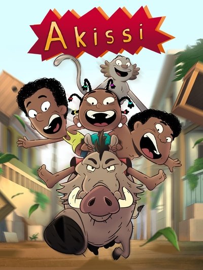 movie poster for Akissi: A Funny Little Brother