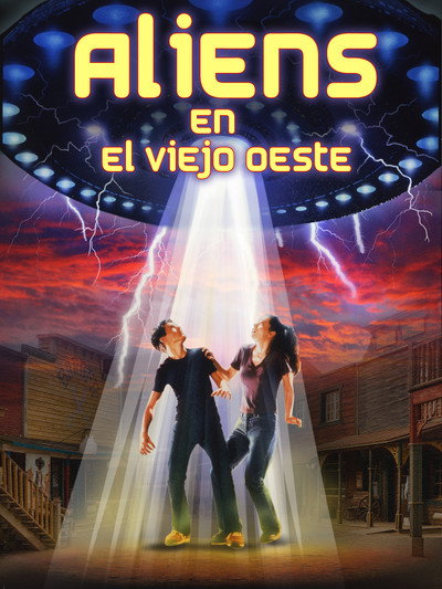 poster Aliens in the Wild, Wild West