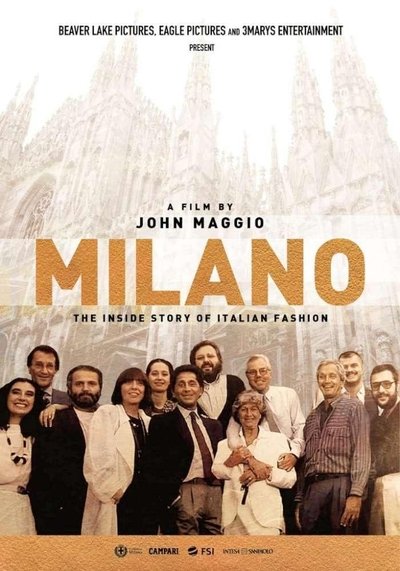 movie poster for Milano: The Inside Story of Italian Fashion
