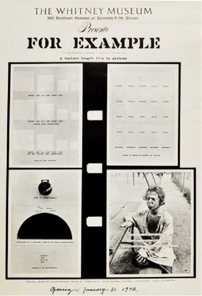Poster do Filme For Example: A Critique of Never