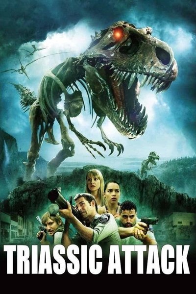 Poster for the movie Triassic Attack