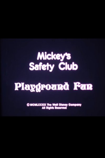 Watch!Mickey's Safety Club: Playground Fun Movie OnlinePutlockers-HD