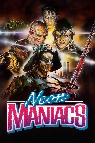 Poster for the movie Neon Maniacs