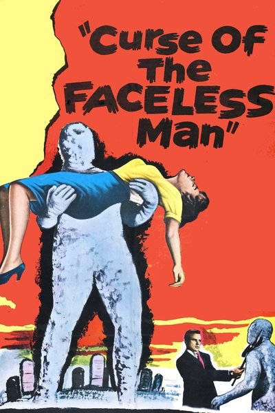 Poster for the movie Curse of the Faceless Man
