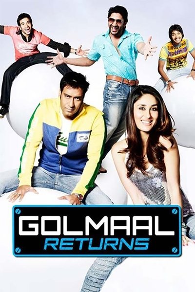 Poster for the movie Golmaal Returns