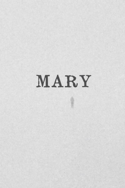 Poster do Filme Mary