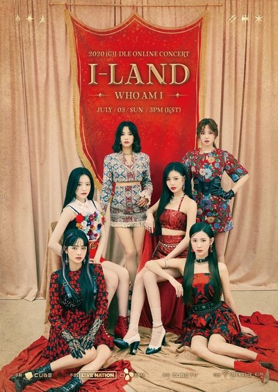 Poster for the movie 2020 (G)I-DLE Online Concert 'I-Land : Who Am I'