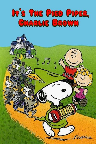 Poster for the movie It's the Pied Piper, Charlie Brown