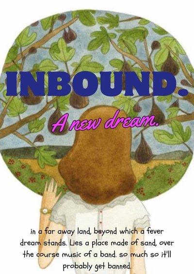 movie poster for Inbound. A new dream.