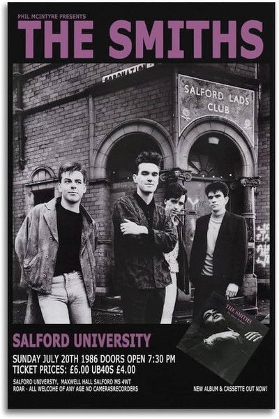 Poster do Filme The Smiths: Salford University