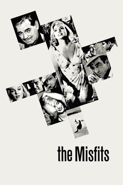 Poster for the movie The Misfits