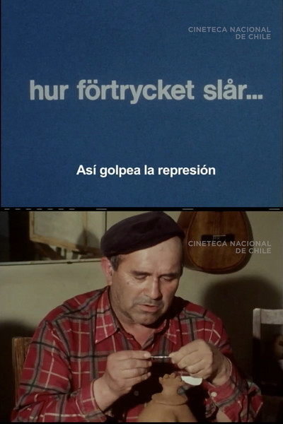 Poster do Filme Así golpea la represión