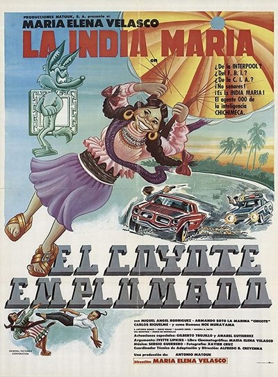 Poster for the movie The Feathered Coyote