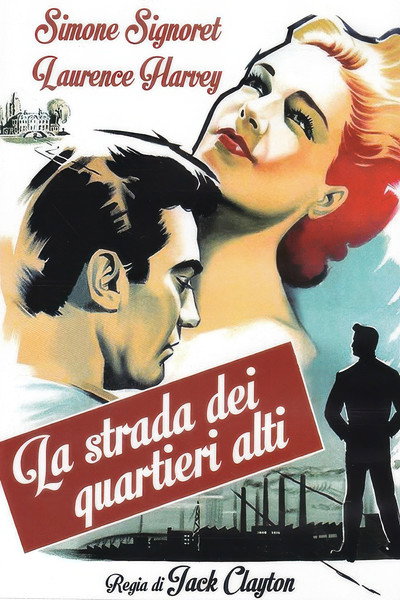 La strada dei quartieri alti