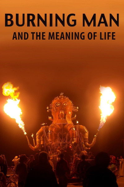 Poster do Filme Burning Man and the Meaning of Life