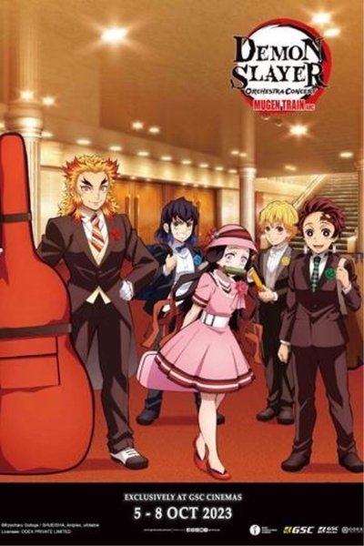 Poster for the movie Demon Slayer Orchestra Concert-Mugen Train ARC