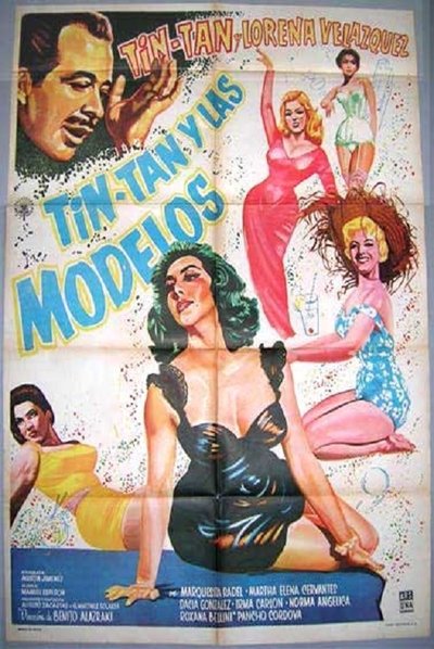 Tin Tan y las modelos poster Tin Tan y las modelos