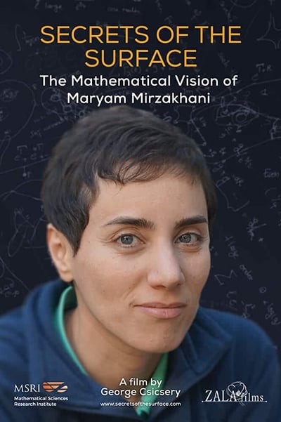 poster Les Secrets de la surface : Les Mathématiques selon Maryam Mirzakhani