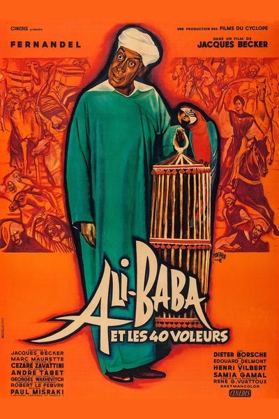 Poster for the movie Ali Baba and the Forty Thieves