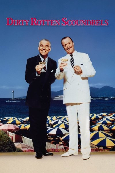 Poster for the movie Dirty Rotten Scoundrels
