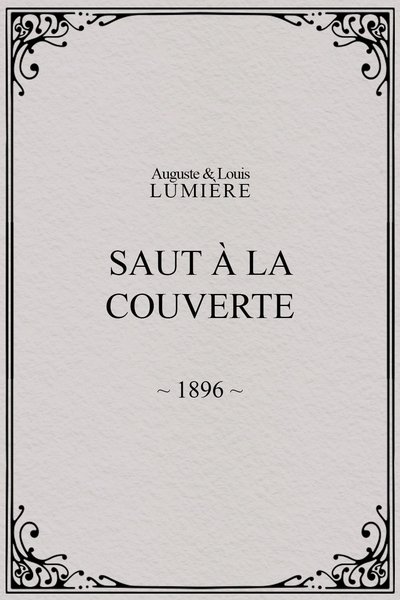 Saut à la couverte poster Saut à la couverte