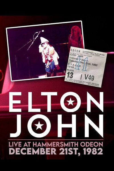 Poster do Filme Elton John Live at Hammersmith Odeon