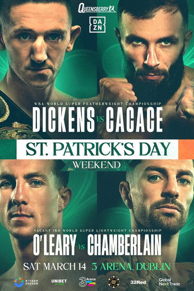 movie poster for Jazza Dickens vs. Anthony Cacace