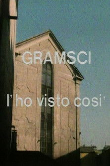 Poster do Filme Gramsci l'ho visto così
