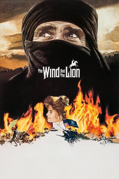 Poster for the movie The Wind and the Lion