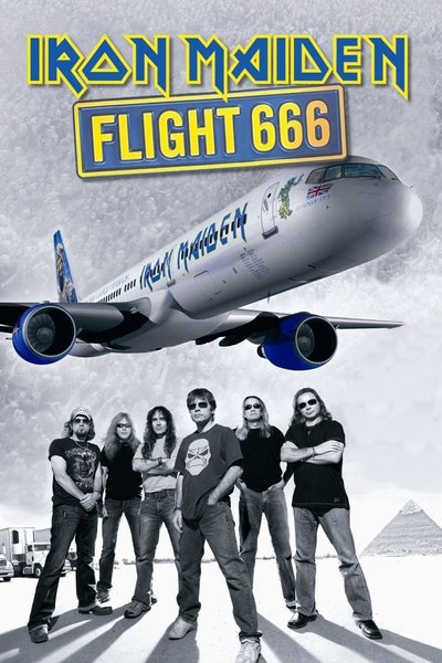 Poster for the movie Iron Maiden: Flight 666