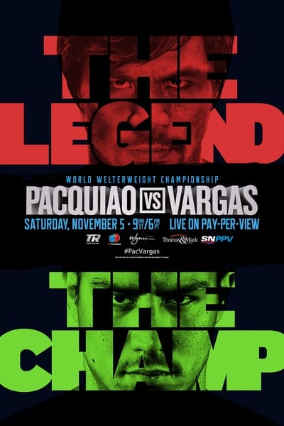 Manny Pacquiao vs. Jessie Vargas