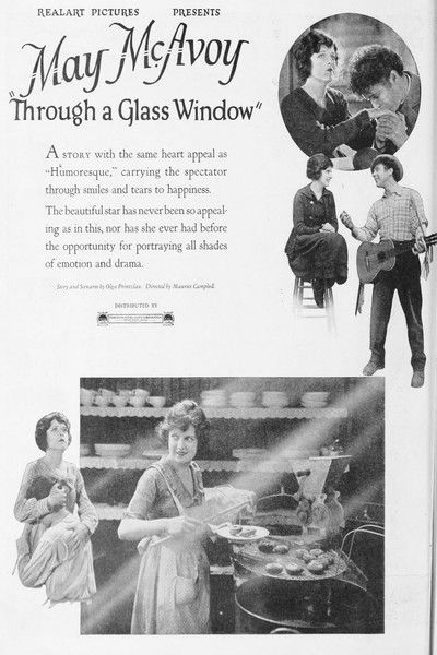 movie poster for Through a Glass Window
