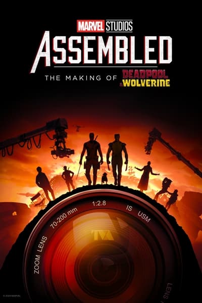 Poster for the movie Marvel Studios Assembled: The Making of Deadpool & Wolverine