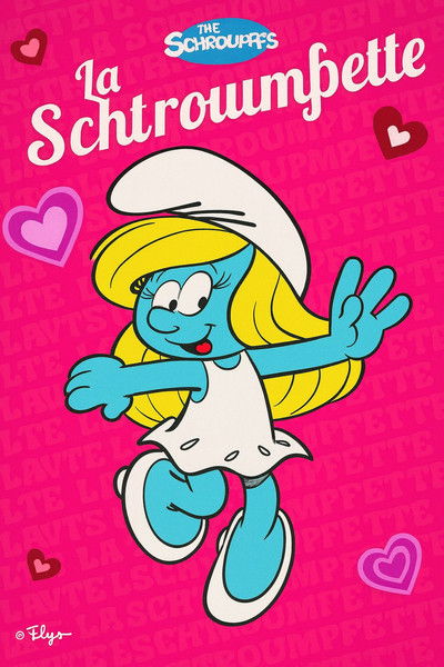 movie poster for La Schtroumpfette