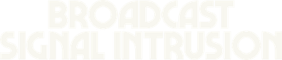 Broadcast Signal Intrusion Logo