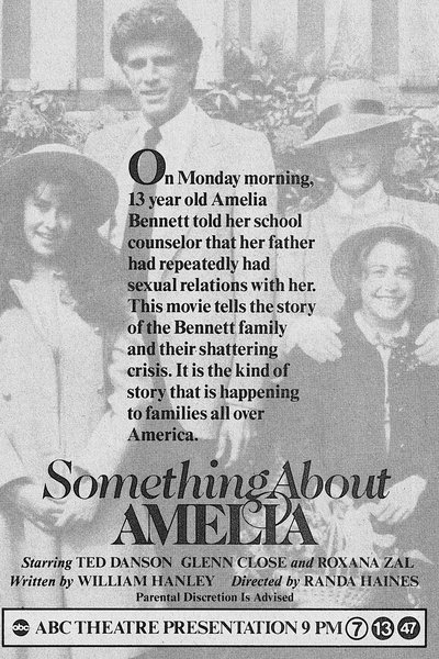 Poster for the movie Something About Amelia