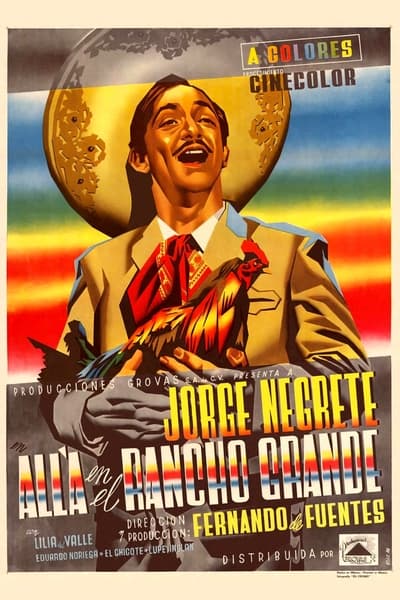 Allá en el rancho grande poster Allá en el rancho grande