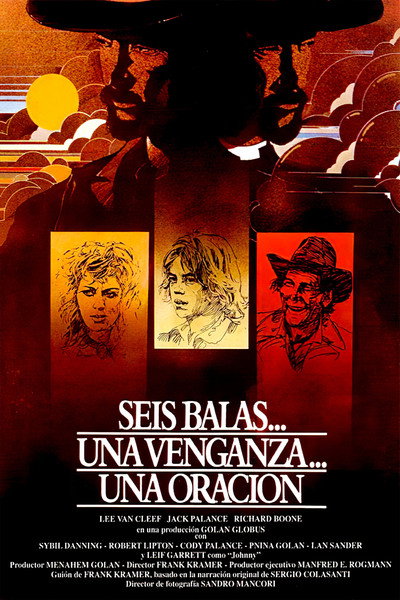 poster Seis balas... una venganza... una oración
