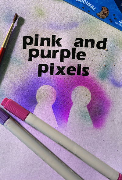 Poster do Filme Pink and Purple Pixels