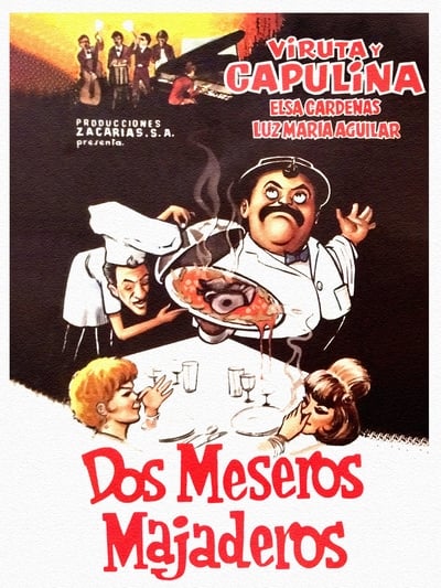 poster Dos meseros majaderos