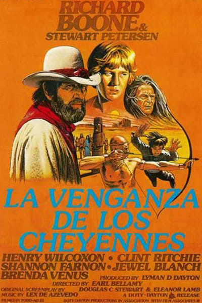 poster La venganza de los cheyennes