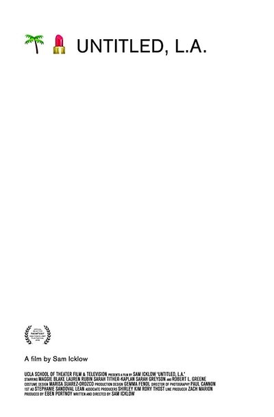 Poster do Filme Untitled, L.A.