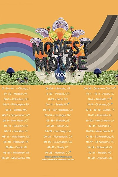 movie poster for Modest Mouse: Live from Brooklyn Steel