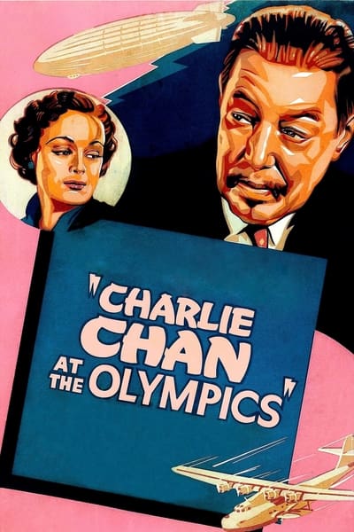 Poster for the movie Charlie Chan at the Olympics