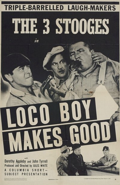Poster for the movie Loco Boy Makes Good